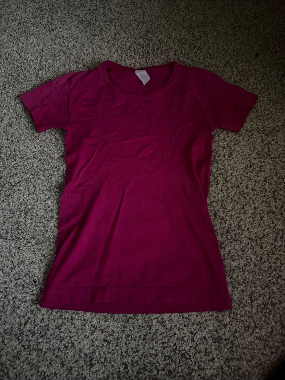 TKEQ KENNEDY Seamless Short Sleeve, XS/S Hot Pink